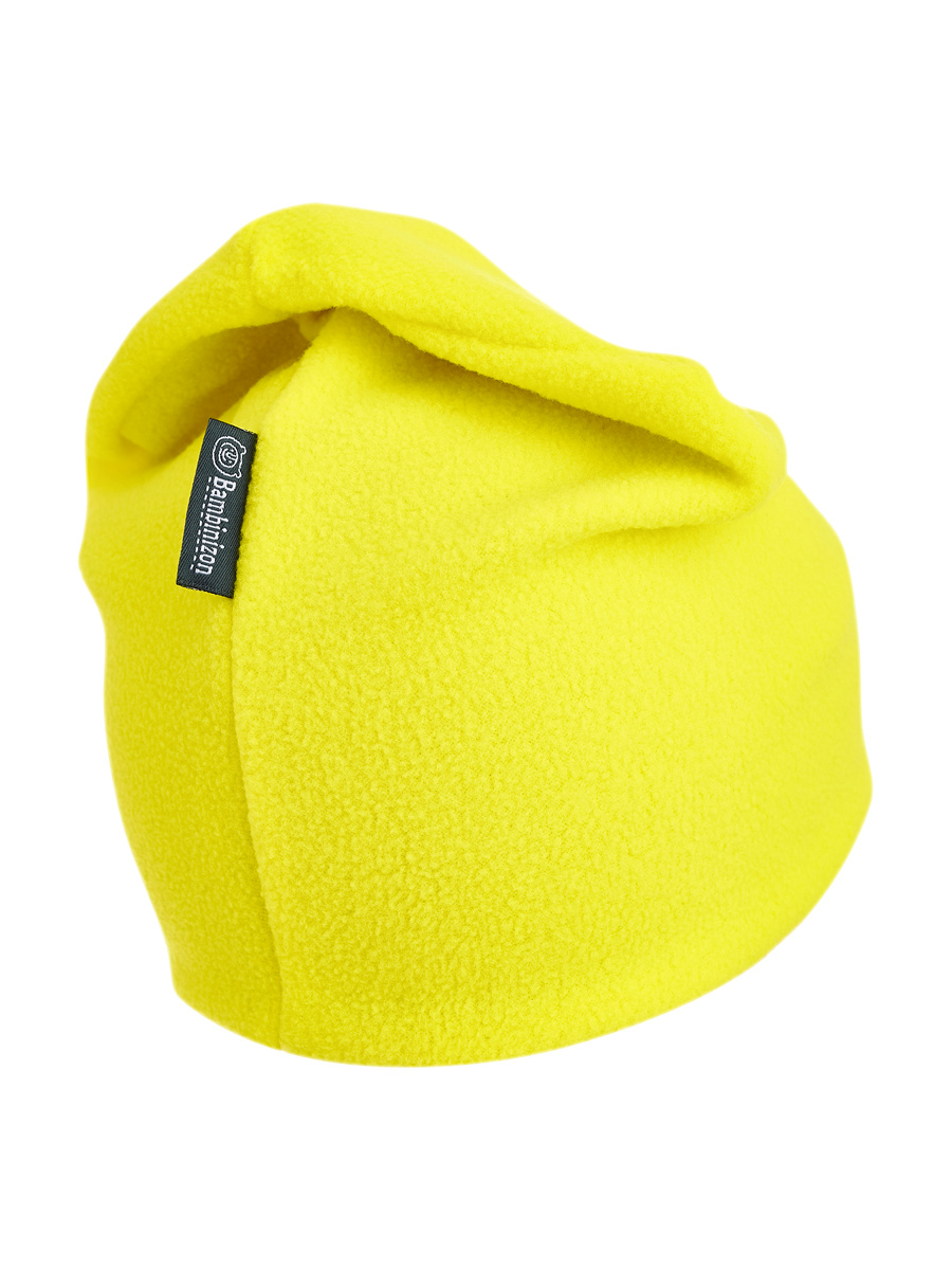 Флисовая шапка Лимонная